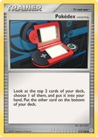 Pokedex (HANDY910is) - Diamond and Pearl - Pokemon card