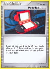 Pokedex HANDY910is - Platinum - Pokemon card
