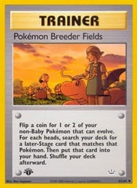 Pokemon Breeder Fields - Neo Revelation - Pokemon card