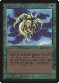 Living Artifact - Beta Edition - Magic: The Gathering card