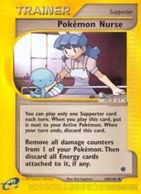 Pokemon Nurse - Expedition - Pokemon card