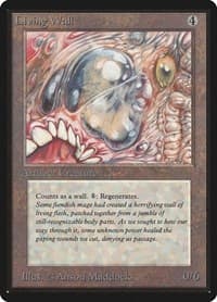 Living Wall - Beta Edition - Magic: The Gathering card