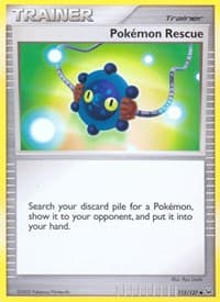 Pokemon Rescue - Platinum - Pokemon card