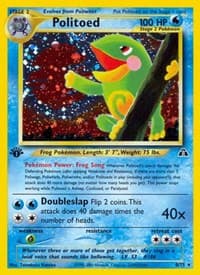 Politoed (8) - Neo Discovery - Pokemon card