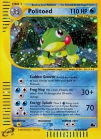 Politoed (H23) - Skyridge - Pokemon card