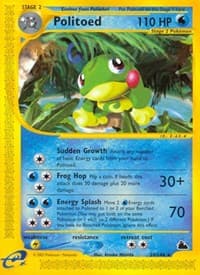 Politoed (25) - Skyridge - Pokemon card