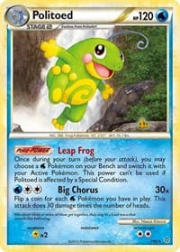 Politoed - Unleashed - Pokemon card