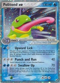 Politoed ex - EX Unseen Forces - Pokemon card