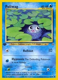 Poliwag - Neo Discovery - Pokemon card