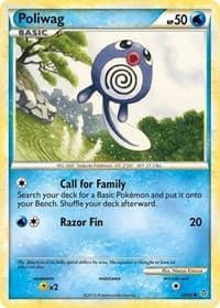 Poliwag - Unleashed - Pokemon card