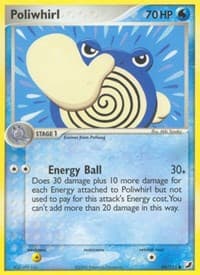 Poliwhirl - EX Unseen Forces - Pokemon card
