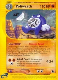 Poliwrath (26) - Skyridge - Pokemon card