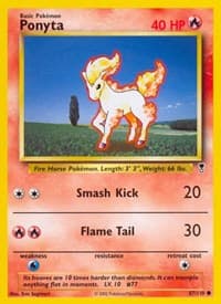 Ponyta - Legendary Collection - Pokemon card