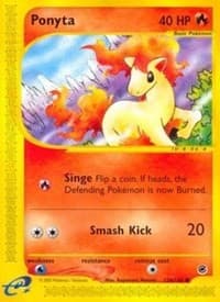 Ponyta - Expedition - Pokemon card