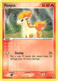 Ponyta - EX FireRed & LeafGreen - Pokemon card