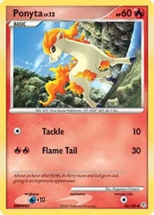 Ponyta - Diamond and Pearl - Pokemon card