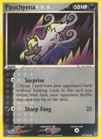 Poochyena - EX Deoxys - Pokemon card
