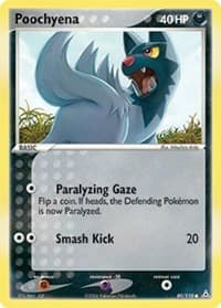 Poochyena - EX Holon Phantoms - Pokemon card