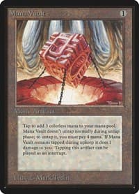 Mana Vault - Beta Edition - Magic: The Gathering card
