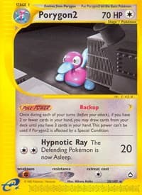 Porygon2 - Aquapolis - Pokemon card