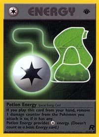 Potion Energy - Team Rocket - Pokemon card