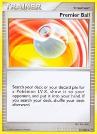 Premier Ball - Stormfront - Pokemon card