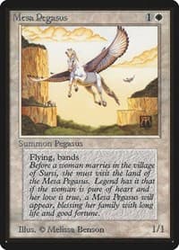 Mesa Pegasus - Beta Edition - Magic: The Gathering card