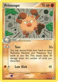 Primeape - EX FireRed & LeafGreen - Pokemon card