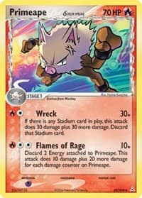 Primeape (Delta Species) - EX Holon Phantoms - Pokemon card