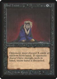 Mind Twist - Beta Edition - Magic: The Gathering card