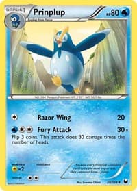 Prinplup - Dark Explorers - Pokemon card