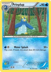 Prinplup - Legendary Treasures - Pokemon card