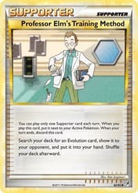 Professor Elm's Training Method - Call of Legends - Pokemon card