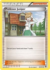 Professor Juniper - Plasma Blast - Pokemon card