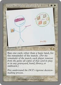 Look at Me, I'm the DCI - Unglued - Magic: The Gathering card
