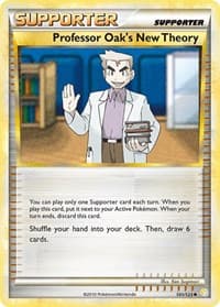 Professor Oak's New Theory - HeartGold SoulSilver - Pokemon card