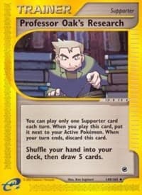 Professor Oak's Research - Expedition - Pokemon card