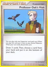 Professor Oak's Visit - Secret Wonders - Pokemon card