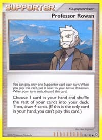 Professor Rowan - Secret Wonders - Pokemon card