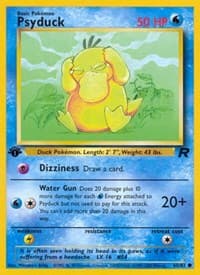 Psyduck - Team Rocket - Pokemon card