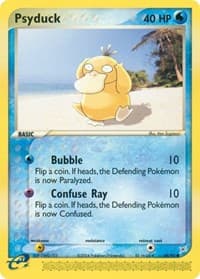 Psyduck - EX Team Magma vs Team Aqua - Pokemon card