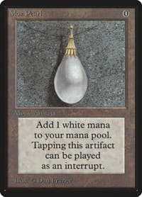 Mox Pearl - Beta Edition - Magic: The Gathering card