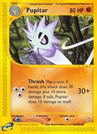 Pupitar - Aquapolis - Pokemon card