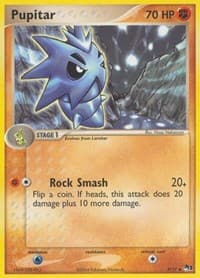 Pupitar - POP Series 1 - Pokemon card