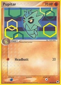 Pupitar - EX Dragon Frontiers - Pokemon card