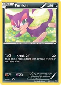 Purrloin - Emerging Powers - Pokemon card