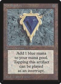 Mox Sapphire - Beta Edition - Magic: The Gathering card