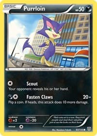 Purrloin (83) - Plasma Storm - Pokemon card