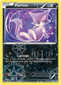Purrloin - Legendary Treasures: Radiant Collection - Pokemon card