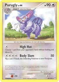 Purugly - Diamond and Pearl - Pokemon card